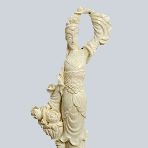 白珊瑚　観音像