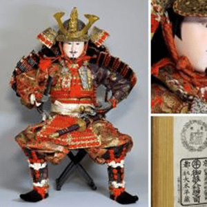 京都丸平 大木平蔵 武者人形