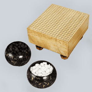 本蛤碁石/碁盤セット