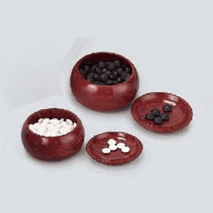 蛤碁石(碁笥付き)