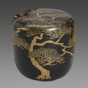 二代山下甫斎 大棗(二重箱・書付)