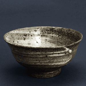 李朝刷毛目茶碗