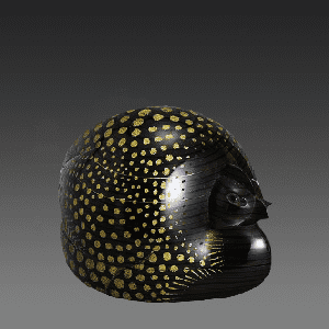 堆漆香合 音丸耕堂