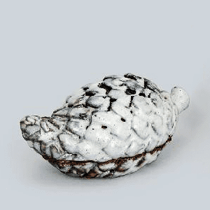 萩焼香合 三輪休雪